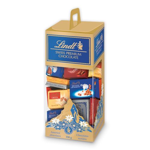 Lindt Swiss Premium Chocolate неаполитанс асорти (350 г)
