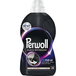 Perwoll Black Detergent течен перилен препарат за черни дрехи, 20 пранета (1 л)