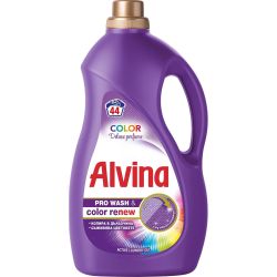 Alvina Color Deluxe Perfume течен перилен препарат за цветни тъкани, 44 пранета (2.2 л)