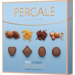 Pergale бонбони асорти класик, млечен шоколад (114 г)
