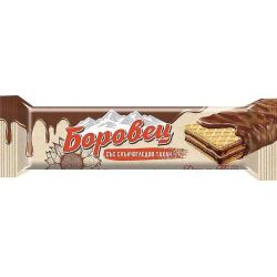 Боровец вафла със слънчогледов тахан и какаова глазура (30 г)