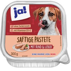 Ja! храна за кучета пастет с говеждо и дроб (300 г)