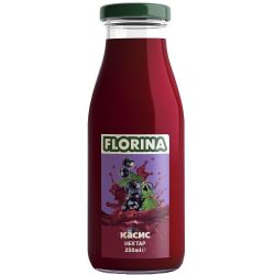 Florina сок касис, стъкло (250 мл)
