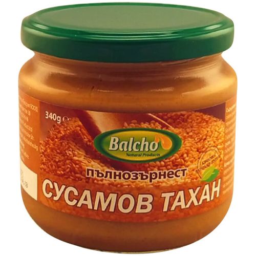 Balcho сусамов тахан пълнозърнест (340 г)