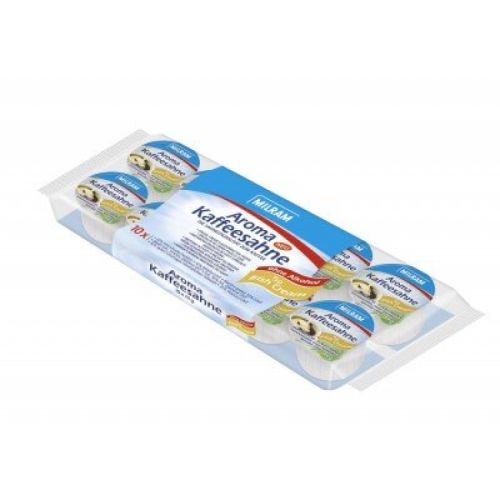 Milram млечна сметанка за кафе айриш, 10 бр. х 14 г (140 г)