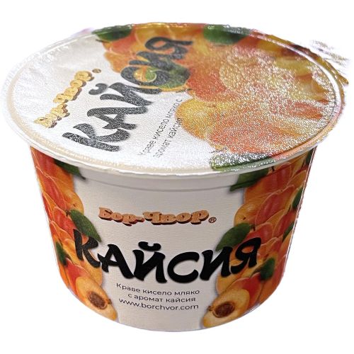 Бор Чвор плодово кисело мляко кайсия (200 г)