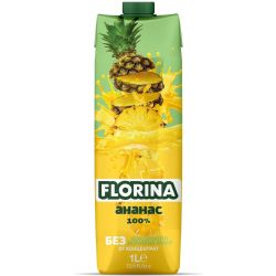 Florina сок ананас 100% (1 л)
