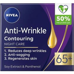 Nivea Anti Wrinkle нощен крем против бръчки, 65+ (50 мл)