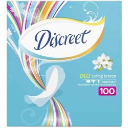 Discreet Deo Spring Breeze дамски превръзки (100 бр.)