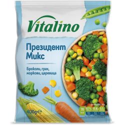 Vitalino замразен зеленчуков микс президент (400 г)