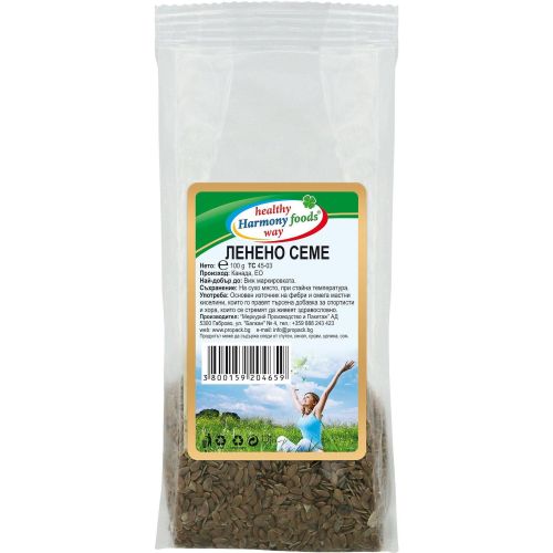 Healthy Harmony Foods ленено семе (100 г)
