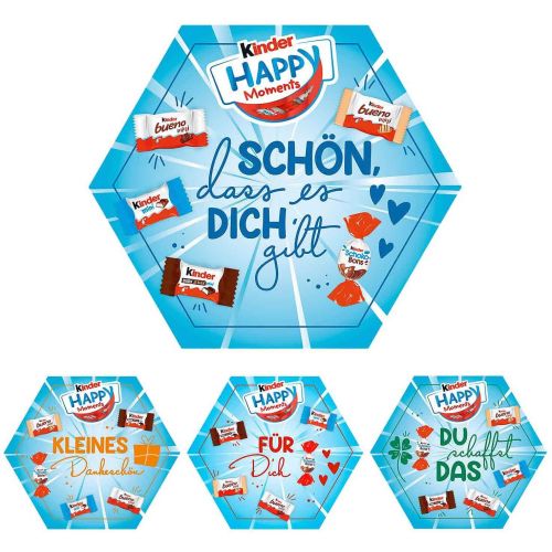 Kinder Happy Moments миск бонбони (161 г)