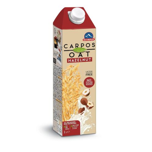 Olympus напитка от овес с лешник, без допълнителна захар и лактоза (1 л)