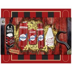 Old Spice Whitewater комплект душ гел 250 мл, дезодорант спрей 150 мл, лосион 100 мл, игри (1 бр.)