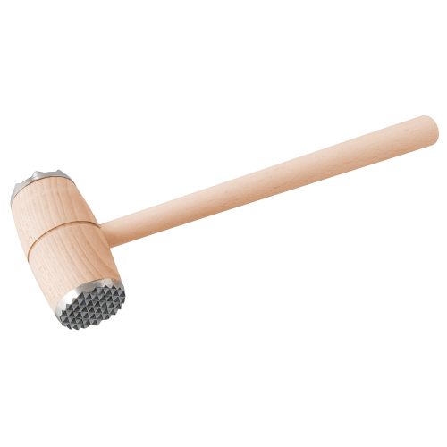 Fackelmann дървен чук за месо с метални накрайници, 32 см (1 бр.)