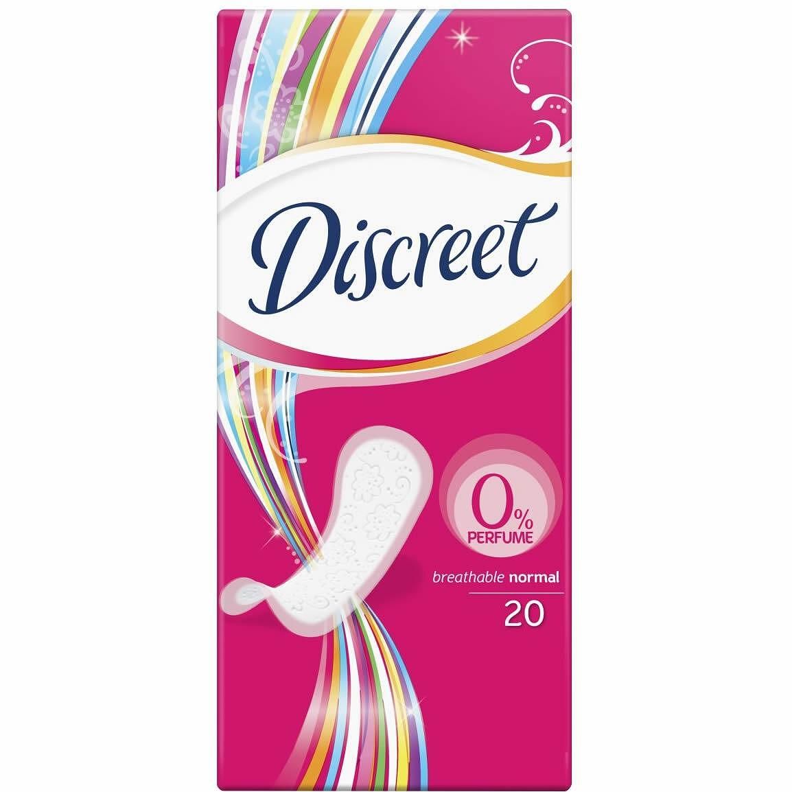 Discreet Normal Plus Discreet Normal Plus дамски превръзки на цена от 1.19 € за 20 бр ...