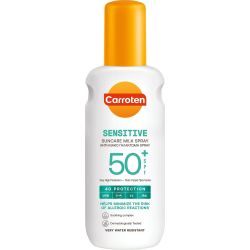 Carroten Sensicare слънцезащитно мляко спрей SPF 50 (200 мл)