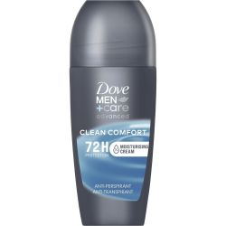 Dove Men Advanced Clean Comfort рол он (50 мл)