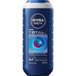 Nivea Men Total Relax душ гел 3в1 (250 мл)