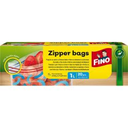 Fino пликове с цип, 1 л, 20 бр. (1 бр.)