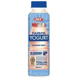 OKF Farm's Yogurt напитка йогурт боровинка (500 мл)