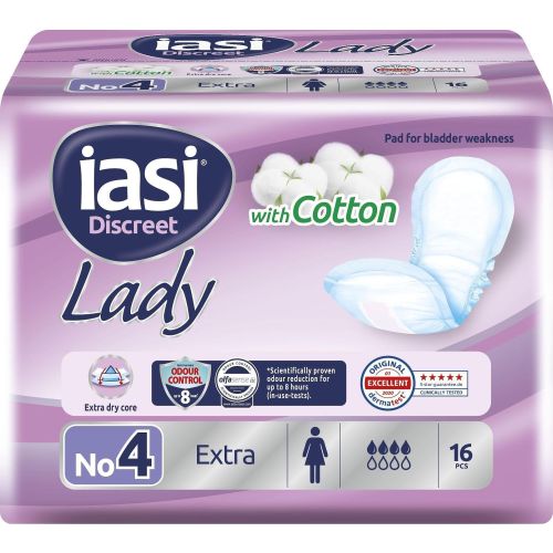 IASI Lady Extra подложки за лека инконтиненция, No 4 (16 бр.)