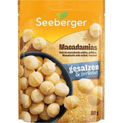 Seeberger печена и солена макадамия (125 г)