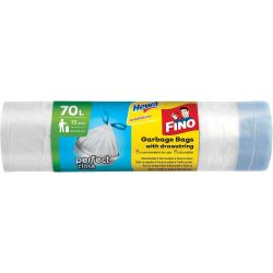 Fino торби за смет с цветни дръжки, 15 бр. х 70 л (1 бр.)