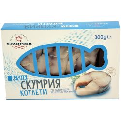 Starfish веяна скумрия котлети (300 г)