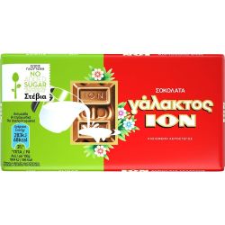 ION млечен шоколад без добавена захар (60 г)