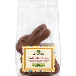 Alnatura био млечен шоколадов заек (60 г)