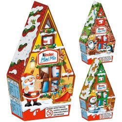 Kinder мини микс коледна къща (76 г)