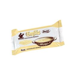 Zaini Emilia бял кувертюр (200 г)