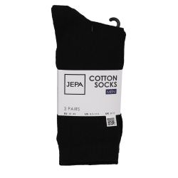 Jepa мъжки чорапи черно, 41 - 45 номер (3 бр.)