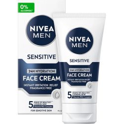 Nivea Men Sensitive крем за лице за чувствителна кожа (75 мл)