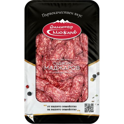Маджаров суджук в газова среда, слайс (120 г)