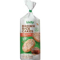 Livity оризов кейк чиа, киноа и амарант (100 г)