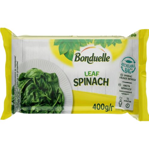 Bonduelle замразен спанак на листа (400 г)