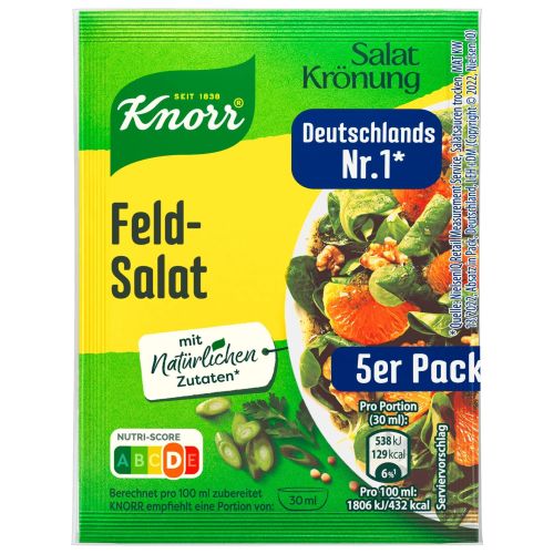 Knorr подправка за салата, 5 бр. х 8 г (40 г)