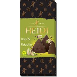Heidi Dark Pistachio тъмен шоколад (80 г)