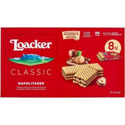 Loacker вафла Неаполитанер 8 бр. x 45 г (360 г)