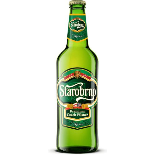 Starobrno бира, бутилка (500 мл)