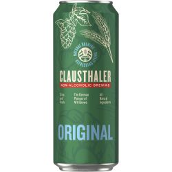 Clausthaler класическа безалкохолна бира в кен (500 мл)