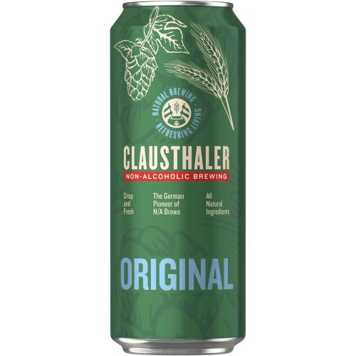 Clausthaler класическа безалкохолна бира в кен (500 мл)