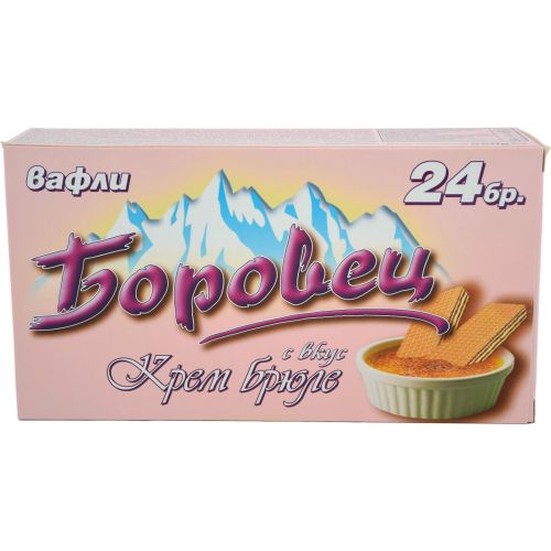 Боровец вафли с вкус крем брюле (550 г)
