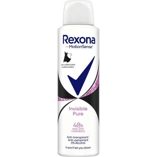 Rexona Deo Invisible Pure дезодорант (150 мл)