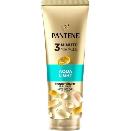 Pantene Pro-V 3 Minutes Miracle Aqua Light балсам за коса (220 мл)