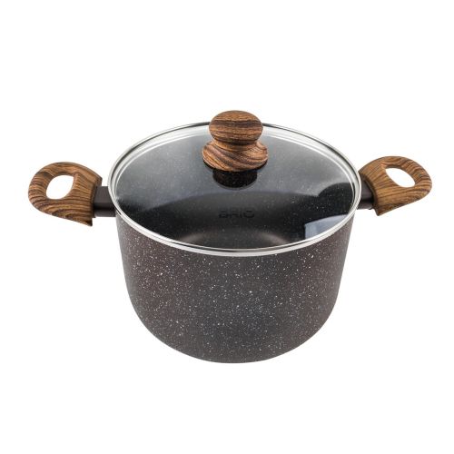 Brio Mocca Marble дълбока тенджера, 5.65 л, 22 см (1 бр.)