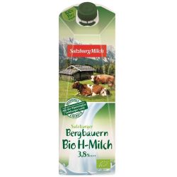 SalzburgMilch био краве мляко 3.8% UHT (1 л)