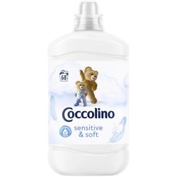 Coccolino Sensitive омекотител, 68 пранета (1.7 л)
